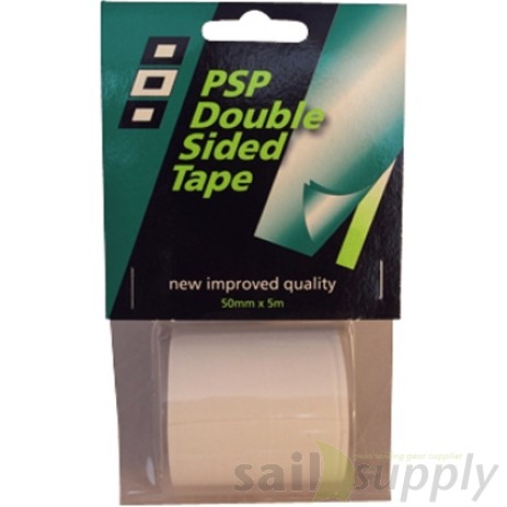 PSP Double sided tape clear 50mm 5m