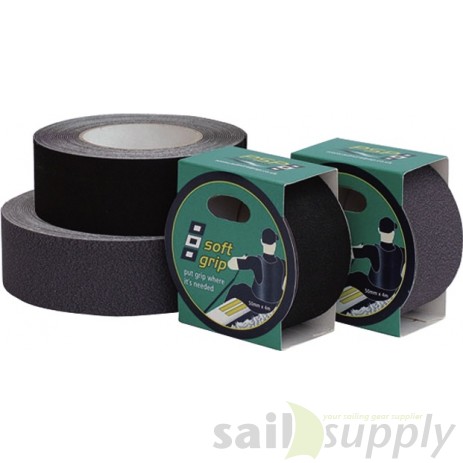 PSP Soft rubber grip tape grijs 50mm 4m