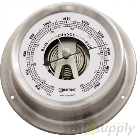 Talamex Barometer rvs 125/100mm