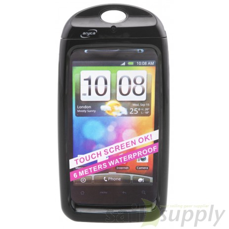 HTC en Samsung Galaxy beschermhoes waterdicht Aryca zwart