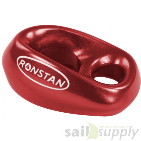 Ronstan Shock XL schijfloos blok 10 mm rood