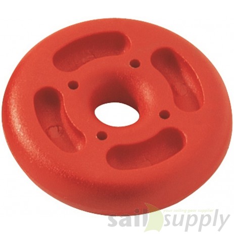 Ronstan donut rood, diameter 70 mm, lijn diameter 18 mm