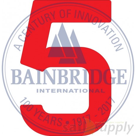Bainbridge Zeilnummer 300 mm rood 5