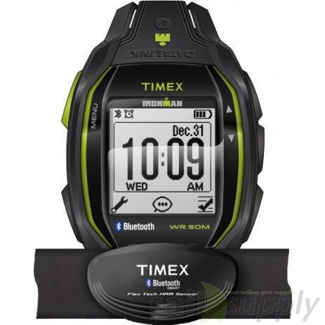 Timex Ironman Run x50+ HRM Charcoal/Lime