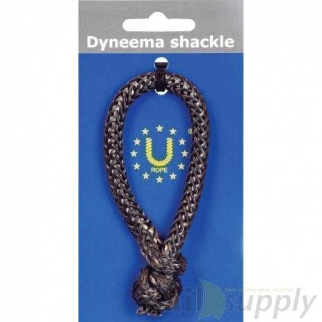 Dyneema shackle 2mm zwart