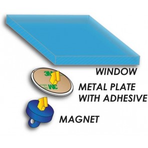 Waterline magneetsetje als vervanging voor zuignap