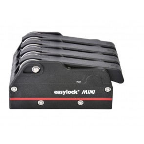 EasyLock Mini valstopper viervoudig - zwart