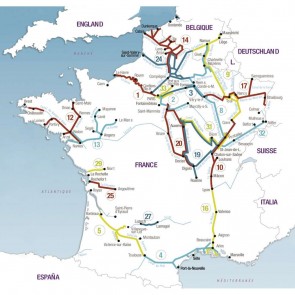 Plastimo navigatiekaart 3 The Marne – from Paris to Vitry – Le-François