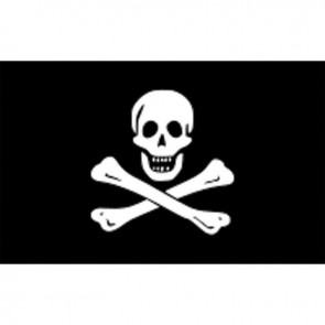 Lalizas pirate's flag, 30x45cm