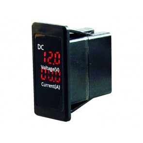 Talamex Volt- & amperemeter 4.5-30V & 0-15A switch model