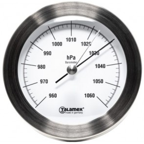 Talamex Barometer rvs 100mm