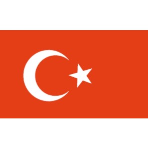 Talamex Turkse vlag 20x30