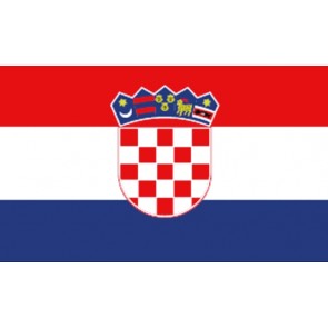 Talamex Kroatische vlag 20x30