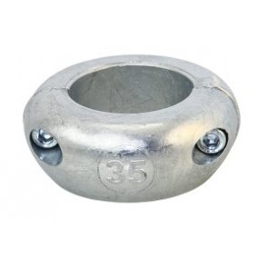 Kraag anode ring zink A - 281g – 20mm