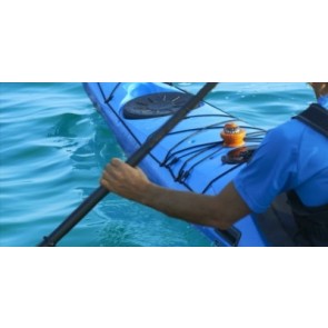 Plastimo Offshore 55 Kayak kompas oranje - zwarte roos conisch