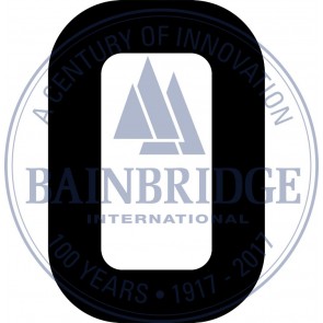 Bainbridge Zeilnummer 300 mm zwart 0