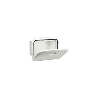 Lalizas top line storage hatch, white, 270x375mm