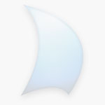 Reservestokken (2) voor Sunshade Free Hanging Large P170 / 235cm